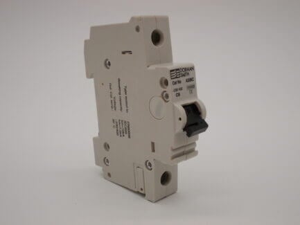 Dorman Smith MCB 6 Amp Type C 6A Single Pole Circuit Breaker AS06C Series 1
