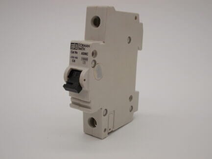 Dorman Smith MCB 6 Amp Type C 6A Single Pole Circuit Breaker AS06C Series 1 - Image 3