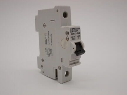 Dorman Smith MCB 16 Amp Type C 16A Single Pole Circuit Breaker AS16C Series 1