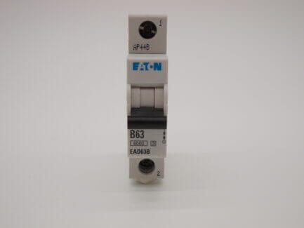 Eaton MCB 63 Amp Type B 63A Single Pole B63 Breaker Memera EAD63B - Image 2