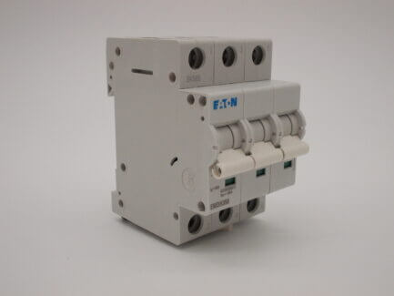 Eaton MCB 50 Amp Type D 50A Triple Pole 3 Phase D50 Memshield 3 EMDH350