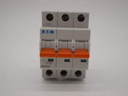 Eaton MCB 63 Amp Type D 63A Triple Pole 3 Phase D63 Memshield 3 EMDH363 NEW - Image 3