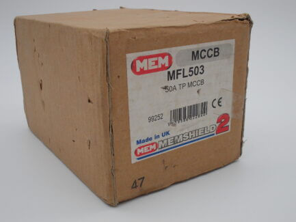 MEM MCCB 50 Amp Triple Pole 50A 3 Phase Breaker Bill TLF503 Memshield 2 MFL503 NEW - Image 7