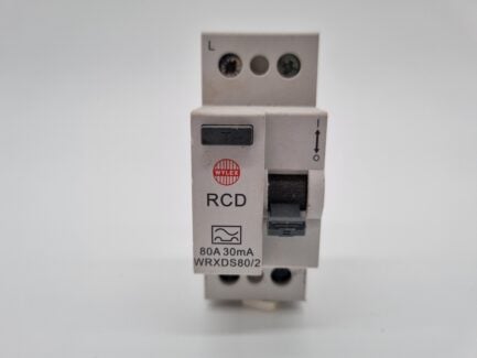 Wylex RCD 80 Amp 30mA Double Pole 80A RCCB Trip WRXDS80/2 - Image 2
