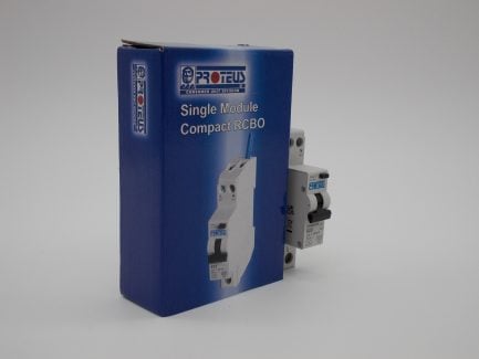 Proteus RCBO 20 Amp 30mA Type B 20A B20 Compact 20MBRSPKA NEW