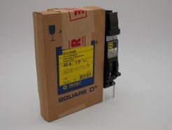 Square D MCCB 40 Amp Single Pole 40A i-Line Circuit Breaker SFA1040B NEW