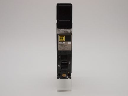 Square D MCCB 40 Amp Single Pole 40A i-Line Circuit Breaker SFA1040C - Image 2