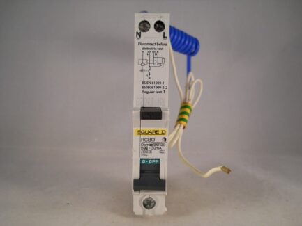 Square D RCBO 32 Amp 30mA Type B 32A Domae Schneider DOM32B6R30 - Image 2