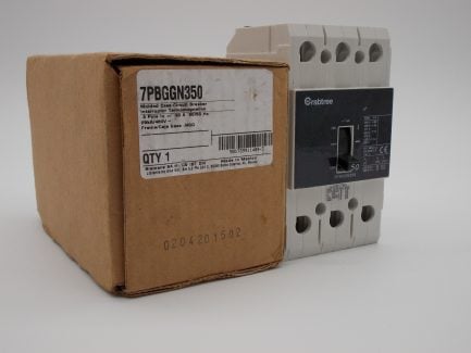 Crabtree Powerstar MCCB 50 Amp Triple Pole 3 Phase 50A GG Frame 7PBGGN350 NEW