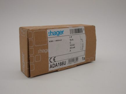 Hager RCBO 16 Amp 30mA Type C 16A 106852 C16 ADA Range ADA166U NEW - Image 6