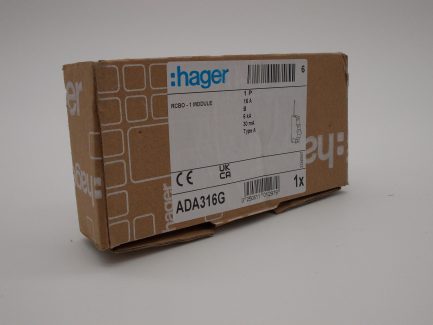 Hager RCBO 16 Amp 30mA Type B 16A Compact B16 ADA Range ADA316G NEW - Image 6