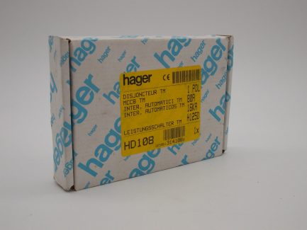 Hager MCCB 80 Amp Single Pole 80A Circuit Breaker H125D HD108 NEW - Image 6
