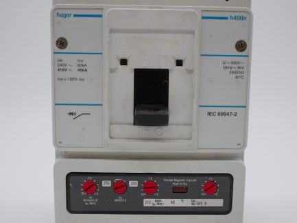 Hager 400 Amp Triple Pole MCCB 400A Moulded Case Breaker H400N HN303E - Image 5