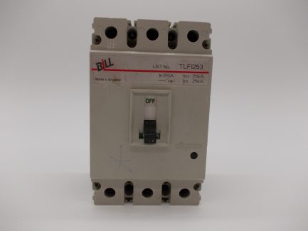 Bill MCCB 125 Amp Triple Pole 125A 3 Phase Breaker Memshield 2 MFL1253 TLF1253 - Image 2