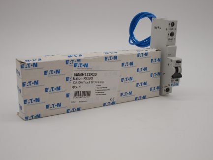 Eaton RCBO 32 Amp 30mA Type B 32A Memshield 3 B32 EMBH132R30 NEW
