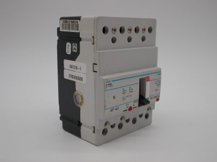 Hager MCCB 100 Amp Four Pole 100A 3 Phase & N Breaker H125D HD169U