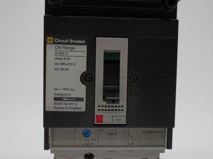 Square D MCCB 50 Amp Triple Pole 3 Phase 50A CN Range I-Line Breaker CNAE34050 - Image 5