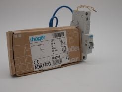 Hager RCBO 40 Amp 30mA Type B 40A Compact B40 ADA Range ADA140G NEW
