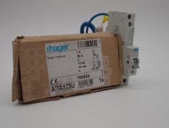 Hager RCBO 25 Amp 30mA Type C 25A 106855 C25 ADA Range ADA175U NEW