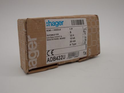 Hager RCBO 32 Amp 30mA Type B 32A 103688 B32 ADB Range ADB432U NEW - Image 6