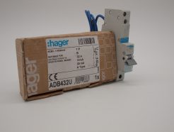 Hager RCBO 32 Amp 30mA Type B 32A 103688 B32 ADB Range ADB432U NEW