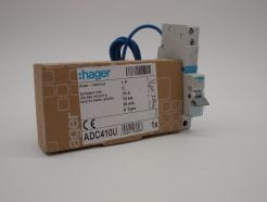 Hager RCBO 10 Amp 30mA Type C 10A 103696 C10 ADA Range ADC410U NEW