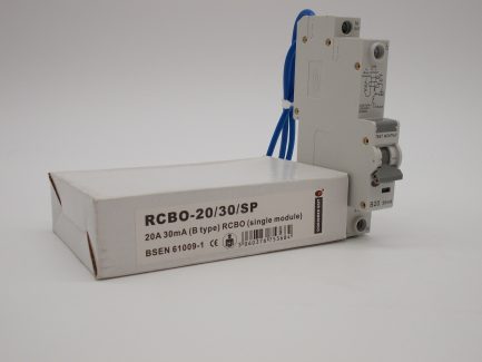CGD RCBO 20 Amp 30mA Type B 20A B20 RCBO-20/30/SP NEW